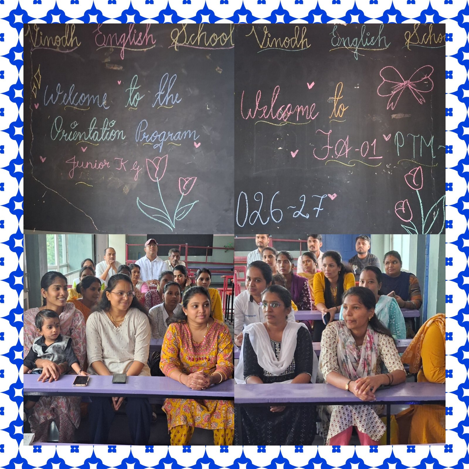 Jr.kg PTM &Presentation  programme 
